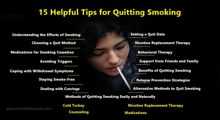 15 Helpful Tips for Quitting Smoking: A Guide to Success