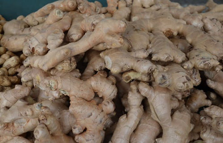 Ginger, also helps reduce joint problems.