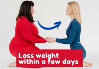 Weight loss within a few days