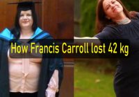 Francis Carroll lost 42 kg