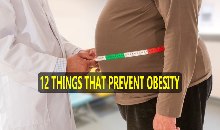 12 THINGS THAT PREVENT OBESITY